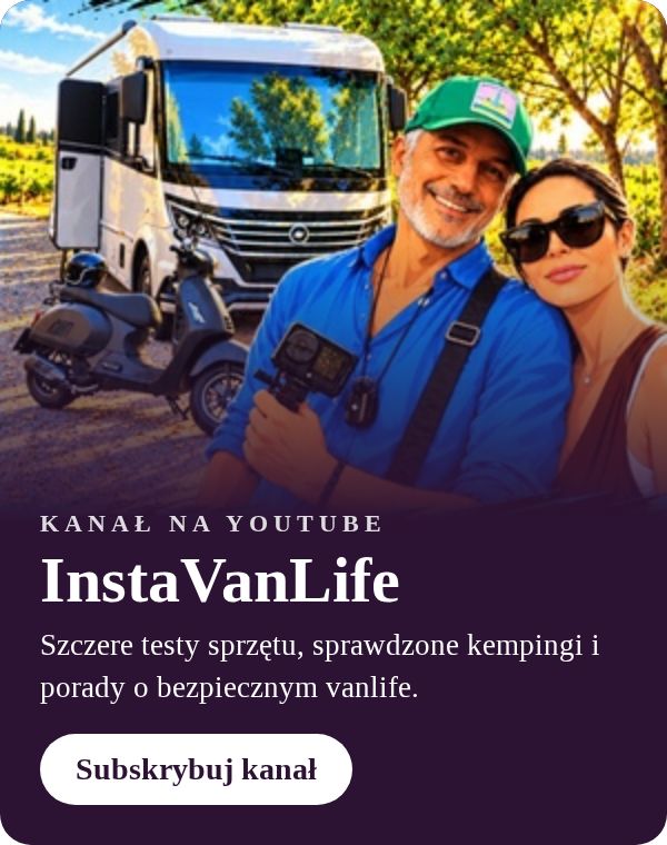 InstaVanLife – kanał o podróżach kamperem na YouTube